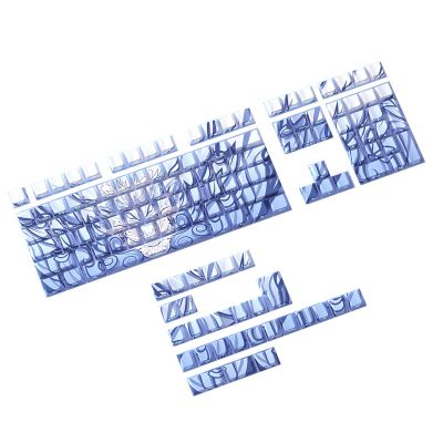 136Keys Side Print Keycap Color Dragon Theme Side Print Keycaps for Gaming and Typing Mechanical Keyboard Ergonomic Keyboard Accessories