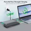 Minthouz 12-in-1 Docking Station with 100W Charging, Triple Display Dual 4K Support, 1000Mbps LAN Port, Laptop Docking Station, 4X USB-A (1x 10Gbps), 2X USB-C, Compatible with Windows, Mac, Chrome view 2