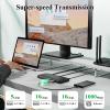 Minthouz 12-in-1 Docking Station with 100W Charging, Triple Display Dual 4K Support, 1000Mbps LAN Port, Laptop Docking Station, 4X USB-A (1x 10Gbps), 2X USB-C, Compatible with Windows, Mac, Chrome view 4