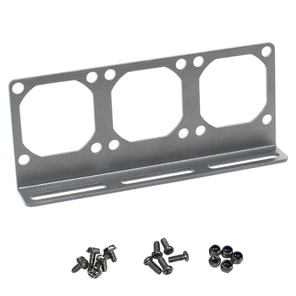 4cm Fan Holder Memory Overclocking Cooling Mounting Bracket for Computer Motherboards Case Bridge Bracket 1/2/3Holes Holder