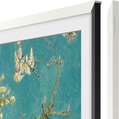 Samsung 55-Inch Class The Frame LS03F 4K QLED Smart TV (2025 Model) + Includes White Bezel Value $149 - VGSCFA55WTB
