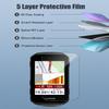 2-Pack Screen Protector for Garmin Edge 850/550 GPS Cycling Computer Screen, 9H Hardness Tempered Glass for Garmin Edge 850/550,Anti-Scratch,Bubble Free, HD Clarity view 3