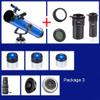 Monoculars for Adults High Power, Beginner Astronomy Telescope for Kids & Adults with Adjustable Tripod,All Metal Bracket,114mm Large Diameter,Travel Astronomy Telescope Binoculars view 2