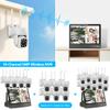 (10 UHD Monitor) 2-Way Audio & Auto-Tracking PTZ WiFi Wireless 5MP Outdoor Wireless Cameras System, Home Security Camera Systems with Monitor Video Surveillance Indoor view 4