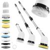 Electric Spin Scrubber, Ultimate Household Cleaning Brush with 90Min Runtime & 8 Heads & 2 Modes- 52in Electric Shower Scrubber Deep Clean for Bathroom Grout, Oven, Shower, Tile & Car, IPX6 Waterproof view 1