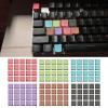 20pcs Color Keycaps in XDA Height 1U Size Fingerprint Proof for and Customized Mechanical Keyboard PBT Keycaps Set view 2