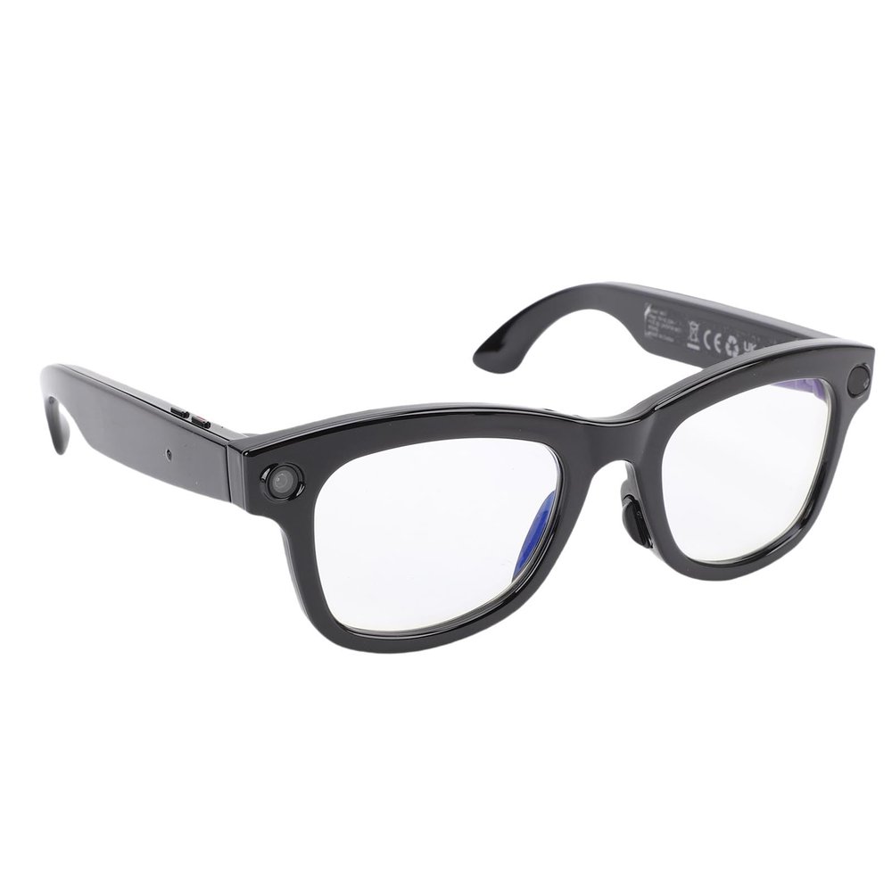 Yunir Smart Glasses with Camera, AI Translator with 8MP Camera, Bluetooth Video Glasses with 26 Language Translation for HandsFree Calls Music and Travel (Anti Blue Light)