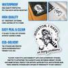 3 Pcs Houston I Have So Many Problems Stickers, Funny Astronaut Raccoon Space Vinyl Decals, Humor Outer Space Cosmic Animal Stickers for Laptop, Water Bottle, Notebook and Gifts (3 inch) view 4
