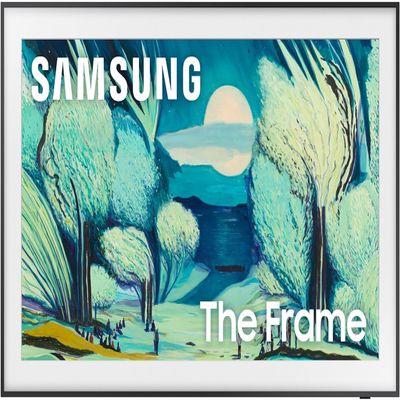 Samsung 55-Inch Class The Frame LS03F 4K QLED Smart TV (2025 Model) + Includes Free 2 Year Warranty