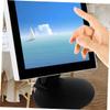 COOLHIYA Folding LCD Computer Monitor Stand Iron Base with Load Capacity Easy Install Space-saving Desk Riser for Screens Stylish Design for Office and Home Use view 2