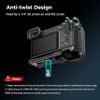 Cage with Silicone Handgrip & Cold Shoe for Sony a6100, a6300, a6400-3164 view 4