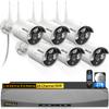 (2026 Update) Wireless WiFi Outdoor Security Camera System, IP67 Waterproof Dual Antenna Cameras, Audio Recording, Night Vision, No Monthly Fee, Home NVR System view 1