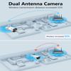 (2026 Update) Wireless WiFi Outdoor Security Camera System, IP67 Waterproof Dual Antenna Cameras, Audio Recording, Night Vision, No Monthly Fee, Home NVR System view 3