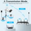 (2026 Update) Wireless WiFi Outdoor Security Camera System, IP67 Waterproof Dual Antenna Cameras, Audio Recording, Night Vision, No Monthly Fee, Home NVR System view 4