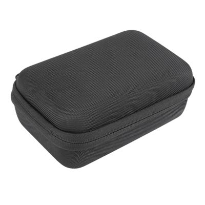 VBESTLIFE EVA Carrying Case for Go Pro Camera, Portable Elastic Mesh Shockproof Storage Bag with Zipper for Accessories, Cable Management, Durable Protection