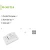 TUOPUONE White Protective Case for Raspbe Pi 7inch Touch Display 2 and Raspb Pi 5, Compatible with Multiple 7inch Screens, Supports Installing RPi Hats view 2