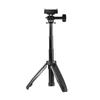 BGNing Retractable Mini Camera Tripod, Handheld Photography Selfie Stick Compatible with Sports Cameras with 1/4 Screw Holes for Hero/ACTION5/ACE Pro Etc. (Type 5) view 3