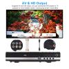 Docooler HD-229 Home DVD Player, Digital Multimedia Player U Disk Playback, DVD CD Disc Player HD AV Output with Remote Control view 2