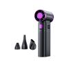 Kguiewr Compressed Air Duster, Violent Fan Powerful Hair Dryer Vacuum Cleaner Recharable Brushless Turbojet Hair Dryer,Handheld Blower(Purple) view 1