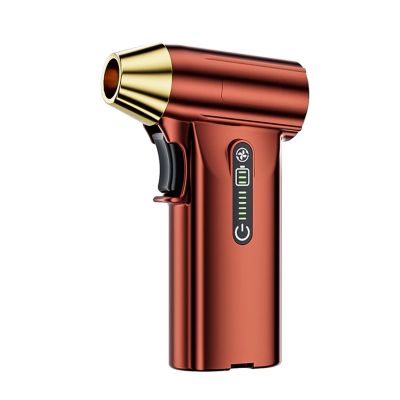 Compressed Air Duster, Dust Collector Powerful Turbo Jet Fan Handheld Portable Recharable Blower,Handheld Blower(Red)