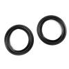 Estink 2pcs 6 Inch Perforated Rubber Edge Speaker Surround Repair Parts Replacement Black with Rubber for Damaged Speaker Repair view 3