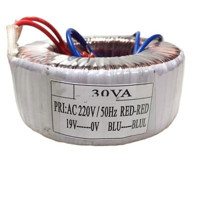 1pcs 30W 30VA Input 220V Output 19V Single-Phase Low Frequency Power Ring Transformer