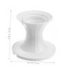 CAXUSD Practical Desktop Speaker Stand Bracket Stable High-Performance Audio Holder with Strong Bearing Capacity Easy Installation White Support Rack for Speaker view 4