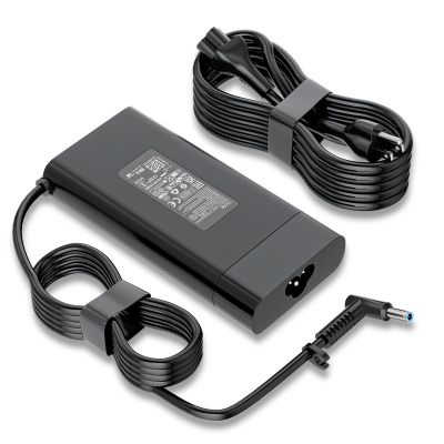 150W 135W Laptop Charger fit for HP ZBook 15 16 17 15u 15v G3 G4 G5 G6 G7 G8 G9 Studio x360, OMEN 15 17 Pavilion, EliteBook 1050 G1, 19.5V 7.7A AC Adapter TPN-CA11 TPN-DA09 917649-850 Power Supply