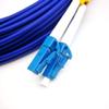 2Pcs 7 Meters Double Core Data Cable LC/UPC LC/UPC SM Armored Cable with Shielding Fiber Optic Cable view 3