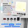 Photography Light Box Softbox, Smart Photography Turntable-No Flicker, Dimmable Photo Mini Studio For Necklaces/Earrings,With Adjustable Speed+360 Rotating,With 5 Backdrops&Star Filters TB30 view 4