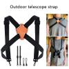 BUBEFSKD Binocular Chest Harness Ergonomic Strap Multipurpose Harness For Birding & Nature Exploration Activity Gear view 2
