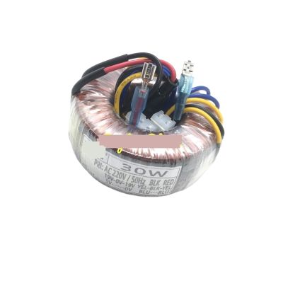 1pcs 30W 30VA Input 220V Output 19V-0-19V 5V Audio Accessories Ring Transformer