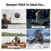 Deeper MAX Castable GPS Fish Finder Portable Chirp Sonar Depth and Fish Finder for Boat Fishing, Ice Fishing, Shore Fishing - Personal 3D Depth Maps with User-Friendly Free App view 3