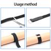 10M Adjustable Nylon Straps With 50 Metal Clip Strong Reusable Auto Grip Cable For Secure Tie Organization Adjustable Tie With Metal Clip view 4