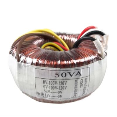 1pcs 50W 50VA Input 0-100V-120V Output 52V 11V Ring Transformer Medical Equipment Accessories Transformer