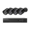 5MP Video Surveillance System Set 8CH 8MP NVR System CCTV Security Outdoor 5MP IP Cameras Surveillance Kit(1t,4CH DVR X 4PCS_UK Plug) view 1