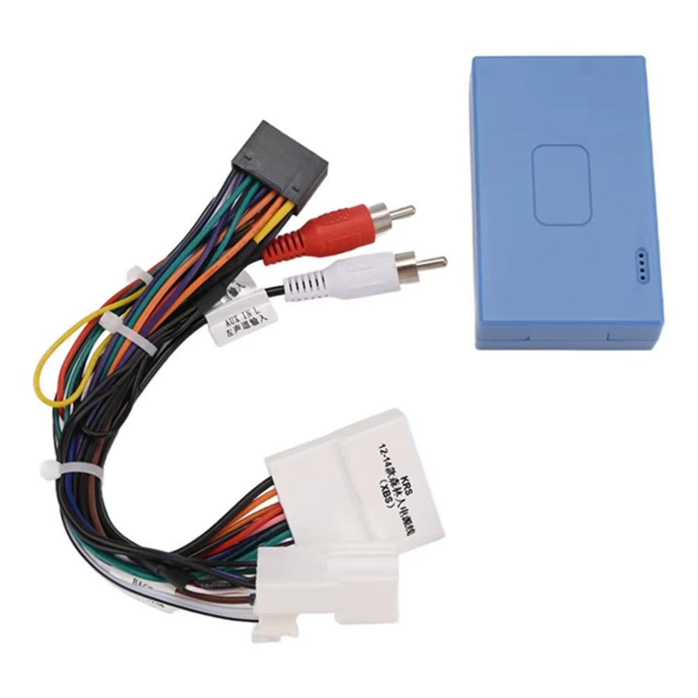 Car Radio Power Cable for Vehicle 16Pin Harness Adapter Decoders Stereo Wiring Kits Easy Install Connector Easy Install Adapter
