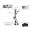 Car Radio Power Cable for Vehicle 16Pin Harness Adapter Decoders Stereo Wiring Kits Easy Install Connector Easy Install Adapter view 4