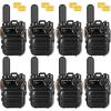 4G LTE PoC Walkie Talkies Unlimited Range Global Lifetime Free Push-to-Talk Over Cellular Two Way Radios Nationwide Long Distance PTT Radios for Family, Logistics & Company 8pcs with SIM Card (8) view 1