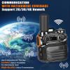 4G LTE PoC Walkie Talkies Unlimited Range Global Lifetime Free Push-to-Talk Over Cellular Two Way Radios Nationwide Long Distance PTT Radios for Family, Logistics & Company 10pcs with SIM Card (10) view 3