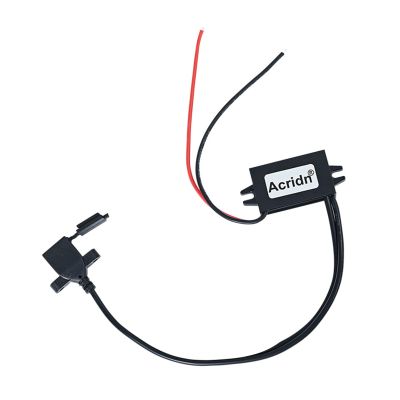 12V 24V to 5V USB Adapter with Double USB A Port Steps Down Converter Electronics Power Supply for Cellphone Charging Shockproof Power Modules