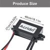12V 24V to 5V USB Adapter with Double USB A Port Steps Down Converter Electronics Power Supply for Cellphone Charging Shockproof Power Modules view 4