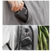 Pomya Camera Storage Bag, Hard Shell Protective Case with Luxurious Fleece Lining for Action 5 Pro, Spill PU Material, 2 Way Zipper Design, Compact Travel Camera Holder (Black) view 4