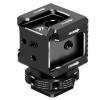 Aluminum Triple Cold Shoe Mount Bracket for Camera Flashes Microphones and Light Accessories Camera Hot Shoe Mount view 1