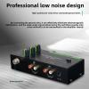 Fockety MM MC Phono Preamp, 3.5mm Headphone Output Turntable Preamplifier with 3 Band Equalization 5 Pin XLR Input Output Low Noise Preamplifier for Record Player (US Plug) view 3