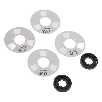 VELATEMOR Homemade Reel Cassette, Homemade Metal Reel to Cassette High Performance Retro Easy Assembly Compact for DIY Tapes (Silver)