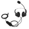 YuShaTra H360D RJ9 MVA RJ9 Business Headset, Binaural Phone Headphone with Mic, Noise Cancelling Microphone and Volume, 6 Speed Line Sequence for Call Center and Use view 1
