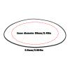 SG Store 2X Drive Belt Compatible with Philips DCC-130 DCC-170 Digital Cassette Recorder Walkman Motor Capstan Belt view 4