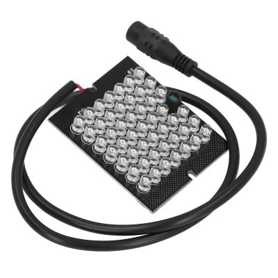 ciciglow CCTV Camera Light Board 48 LEDs Automatic Sensing Night for 940nm Infrared Camera DC12V, Household Monitoring