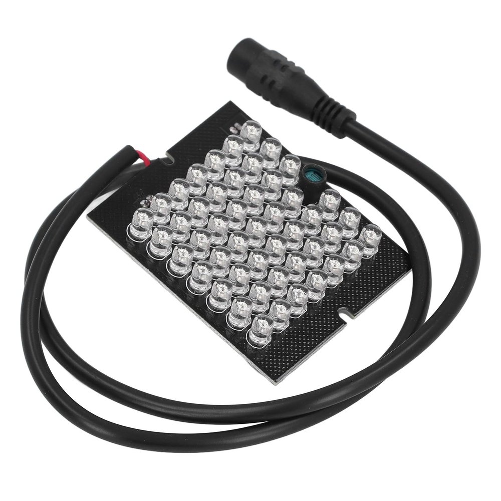 ciciglow CCTV Camera Light Board 48 LEDs Automatic Sensing Night for 940nm Infrared Camera DC12V, Household Monitoring